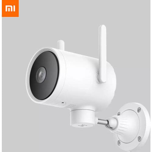 New Xiaomi Smart Outdoor Camera Waterproof IP66 WIFI Webcam 270 Angle 1080P IP Camera Dual Antenna Signal Night Vision Mi Home