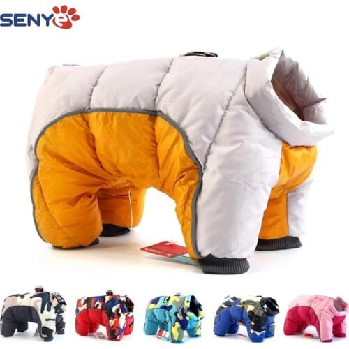 2020 New Pet Dog Winter Clothes Super Warm Jacket Thicken Cotton Coat Waterproof Small Dogs Pets Clothing For Puppy Coat Jacket