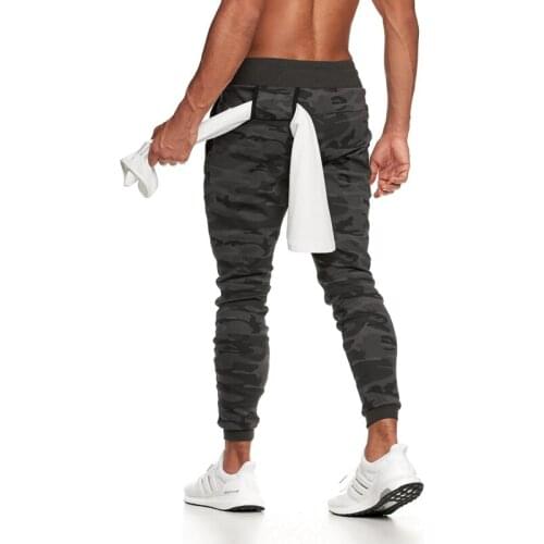 2021 New Camouflage Quick drying jogging pants men Sport Pencil Pants Men Bodybuilding Joggers Gym Trousers Running Pants Men