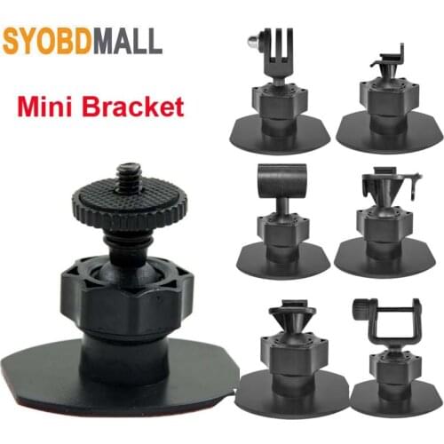 New 3M Double-sided Adhesive DVR Bracket More Type Car Screw Head 360 Rotating Driving Recorder Holder Navigation GPS DV Bracket