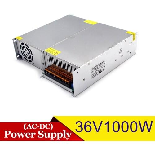 Variable Switch Power Supply 36V 27.8A 1000W Driver Transformer 110V 220V AC DC36V SMPS For Lighting Stepper Repeater