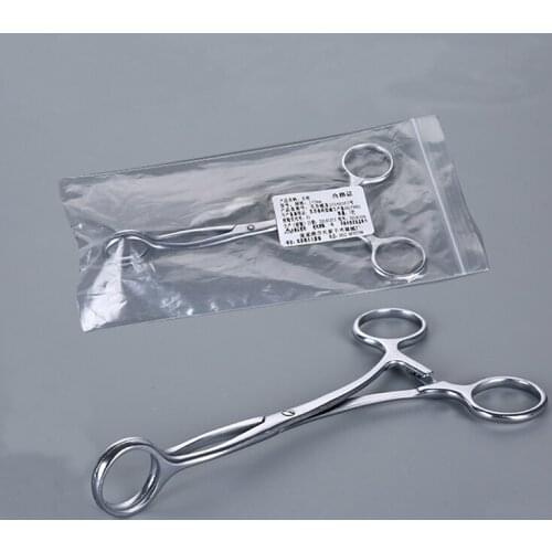 Opener pliers clamp T-shaped tongue pliers simple medical round head instrument pliers clip dental pliers tongue depressor