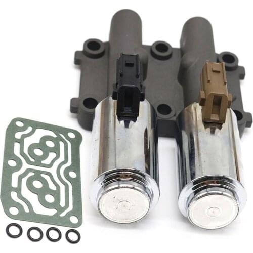 Replacement for Honda Accord CR-V for Acura 2.4L Transmission Dual Linear Solenoid with Gasket Seal 28260-R90-004 99245G 98990B