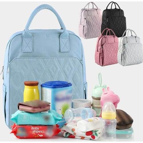 Large Capacity Diaper Bag Nappy Changing Backpack For Mom Stroller Organizer Mommy Bag Mummy Maternity Bag Handbag