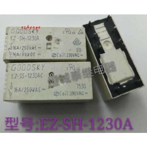Ez-sh-1230a 230VAC 16A 8-pin relay