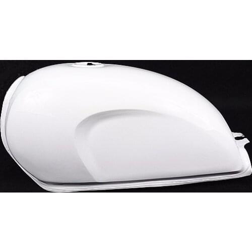 CF125 Motorcycle White Fuel Tanks Vintage Motorbike Cafe Racer Retro Modification Oil Tanks