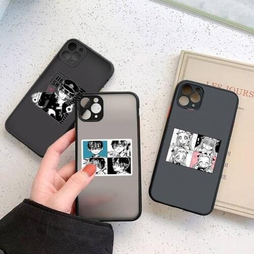 Jamular Toilet Bound Hanako Kun Phone Case For iphone 12 11 7 8 plus mini x xs xr pro max matte transparent cover