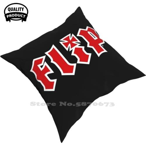 Flip Skateboards Throw Cushion Pillow Cover Skate Deck Grip Wheels Independent Baker Emerica