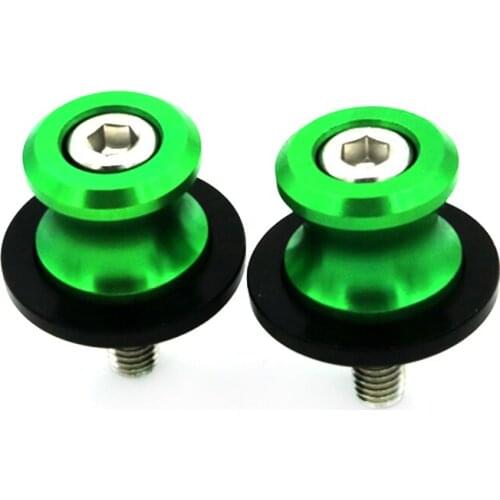 For KAWASAKI Z650 2017 2018 2019 Z 650 Motorcycle Accessories Swingarm Spools slider M8 stand screws With Logo