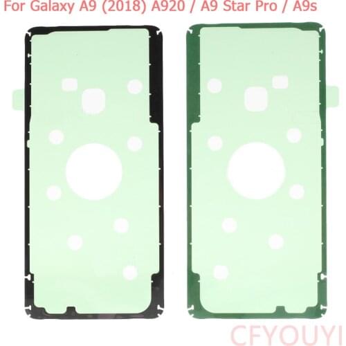 For Samsung Galaxy A9 (2018) A920 / A9 Star Pro / A9s Battery Door Back Cover Adhesive Sticke