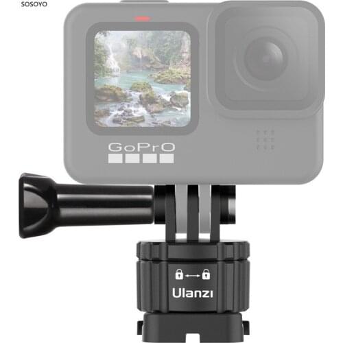 Quick Release Magnetic Adapter Mount Bracket For Gopro 9 8 7 6 5 Dji Osmo Action Camera Accessories