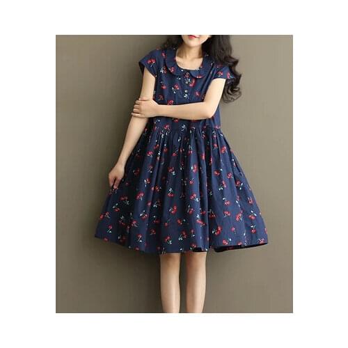 Свободные летние платья LAKYZUMI China At AliExpress