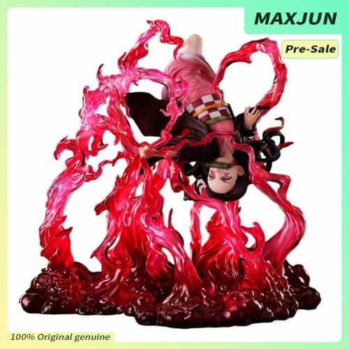 MAXJUN Genuine Pre-sale Anime Demon Slayer Figure Kamado Nezuko Sexy 20cm PVC Model Toys Kimetsu No Yaiba Figures
