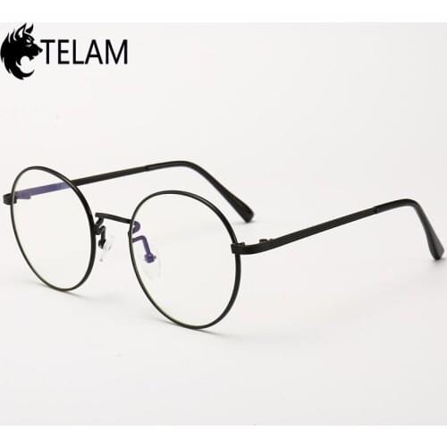 Fashion Women Glasses Frame Retro Round Spectacle Transparent Eyeglasses Men Optical spectacle frame Nerd Vintage Myopia Eyewear