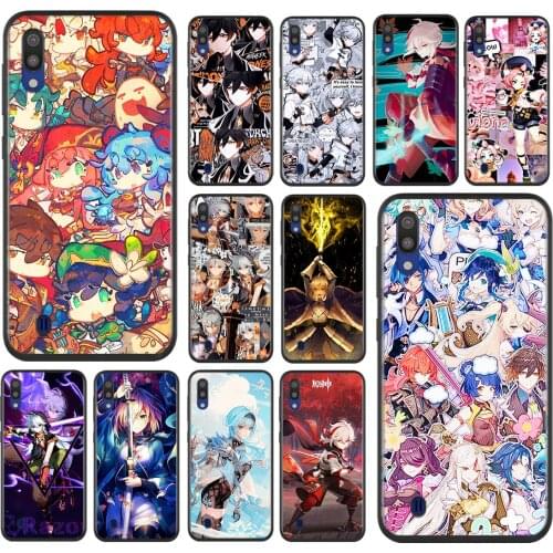 Genshin mpact For Samsung Galaxy A90 A80 A70 S A60 A50S A30 S A40 S A2 A20E A20 S A10S A10 E Soft Phone Case