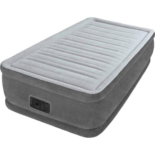 INTEX Inflatable mattress hard-Beam Plus ComfortPlush double air bed single inflatable mattress Camping