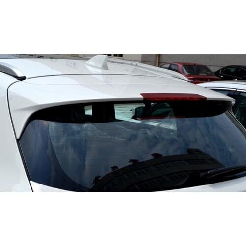 RQXR unpainted ABS tail wing rear spoiler roof visor for honda vezel hrv