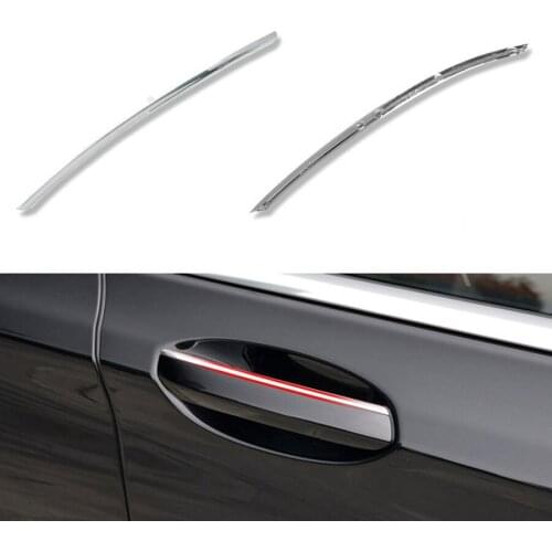 Door handle trim For BMW 7 Series G12 Door Handle Bright Strip Plating Strip Door Handle Trim 51217472725-1 2015-2020
