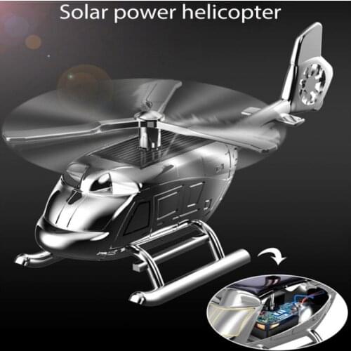 Solar Car Perfume, Air Freshener Helicopter Aromatherapy, Car Decorations, Personalized Creative Decorations, Air Fres TSLM1