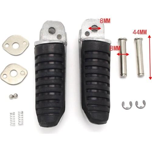 Motorcycle Rear Footrests Foot pegs pedals For Suzuki GSF1200 Bandit S 1200 GSF400 GSXR1100 RF900 43610-40C00 R 43620-40C00 L