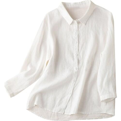Shuchan White Blouses