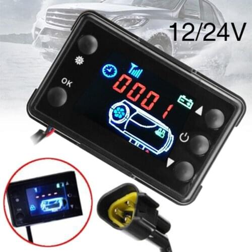 12V24V Parking Air Heater Car Heater Switch Controller Accessories LCD Monitor Switch Parking Heater Controller
