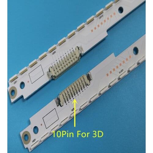 10 PCS/set 56LED 500mm LED Backlight Strip for Samsung UA40ES5500R 2012SVS40 7032NNB RIGHT56 LEFT56 3D BN96-21712A 21711ANew
