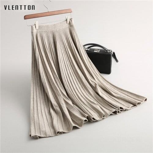 VLENTTON Women's Pleated Skirts