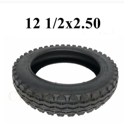 High Quality 12 1/2x2.50 Tyre or Inner Tube for 49cc Motorcycle Mini Dirt Bike Tire MX350 MX400 Scooter 12.5 *2.50 Tire