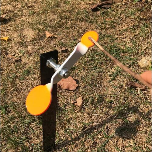 Height 35cm or 14 Inch Spinner Steel Target Simplified Spinner Target Shooting For Airgun And Slingshot Shooting Practice