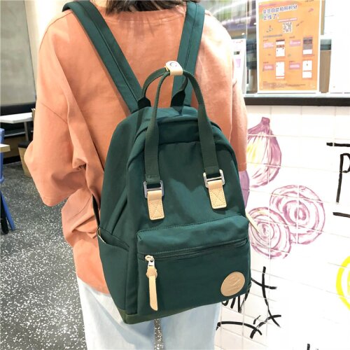 Female Backpack Plecak Travel Bag Casual Canvas Backpack Women Men Bagpack Student School Bags for Teenage Girls Boys Mochila