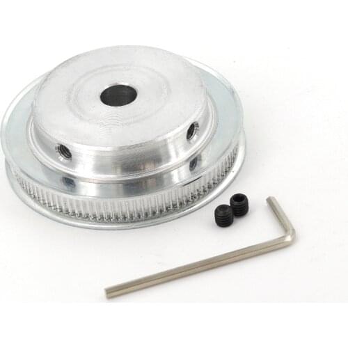 100 Teeth 2GT Timing Pulley Bore 6/6.35/8/10/12/14/15/16/19/20/22/25mm for GT2 Synchronous belt width 6/10mm 100Teeth 100T