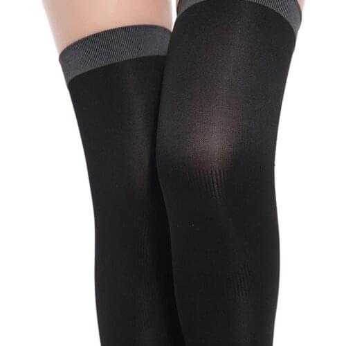 1pair Veins Compression Stockings Burn Fat Thin Sleeping Over Knee Stockings Slimming Ladys Beauty Leg Slim Legging EI