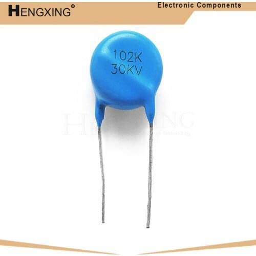 10piece 102K 30KV 1000PF 30KV102 1nF 0.001UF In Stock