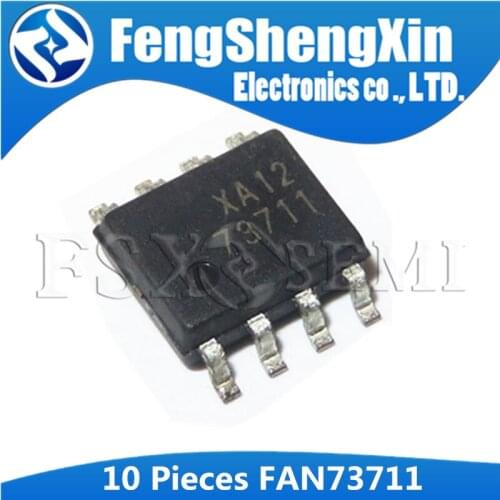 10PCS FAN73711 SOP8 73711 SOP SMD FAN73711MX SOP-8 High-Current, High-Side Gate Drive IC