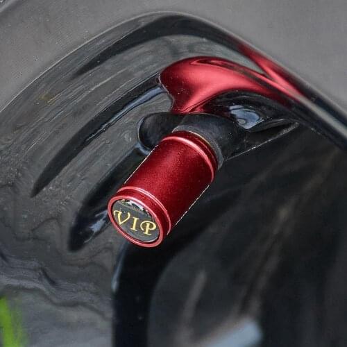 4pcs/Set Universal Motorcycle Car Tire Stem Valve Dust Caps Wheel Valves Covers fit US Standard Auto Model