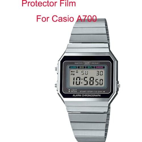 5pcs Nano Explosion-proof Screen Protector For Casio A700 Sport Watch LCD Film for Casio A700WM-7ADF A700WMG-9A