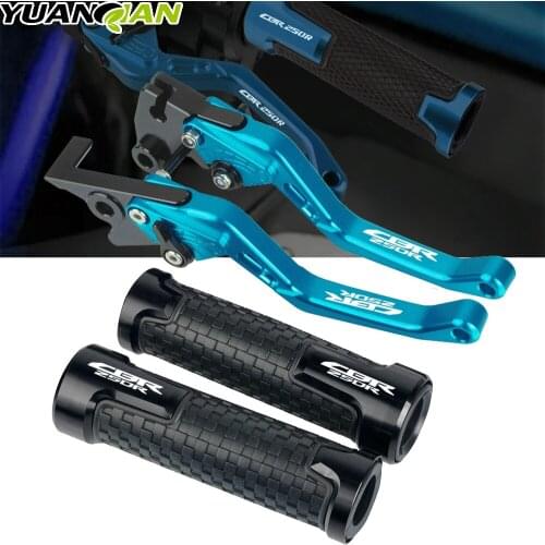 Motorcycle accessories CNC Adjustable Brake Clutch Lever Handle Hand Grips for HONDA CBR250RR CBR 250 RR 2011-2018 2017 2016 15