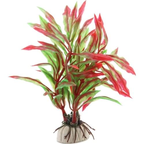 Aquarium Decoration Gladiolus grass fish tank aquarium landscaping simulation plants CX07