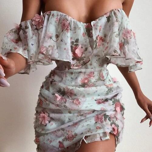 Avrilyaan Summer Chiffon Dresses