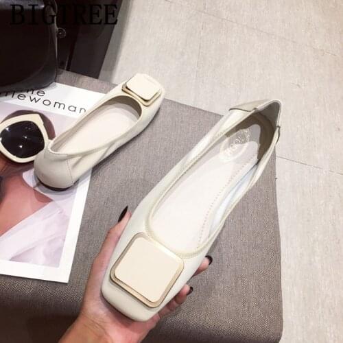 Ballerinas Shoes For Women Creeper Flats Shoes Women Loafers Comfortable Shoes Woman Autumn Zapato Mujer Casual Slip On Feminino