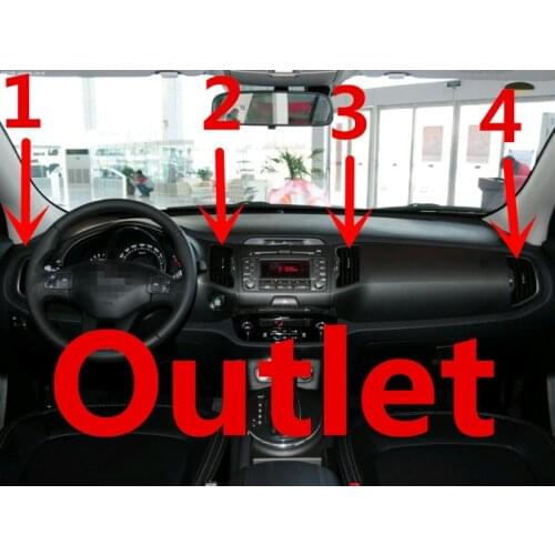 Suitable for Kia 2010-2014 Sportage Air conditioning outlet Air outlet dial SPORTAGE Air conditioning wind regulation SPORTAGE R