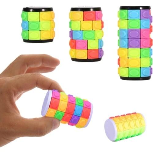 Childrens montessori Intellectual Color Neocubes Magic Baby Toys Decompression Cube Square Puzzle Relax Toys for children