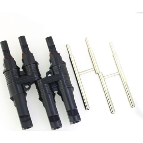 H type branch connector 2 to 1 connector for solar connection system