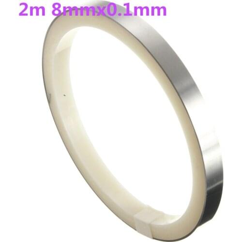 200mm*8mm*0.1mm Nickel Strip Tape For Spot Welder Machine For Battery Spot Welding Compatible Tools