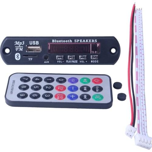 Mini Color Screen Bluetooth5.0 MP3 decoder board MP3 card reader MP3 Bluetooth module audio accessories with FM radio