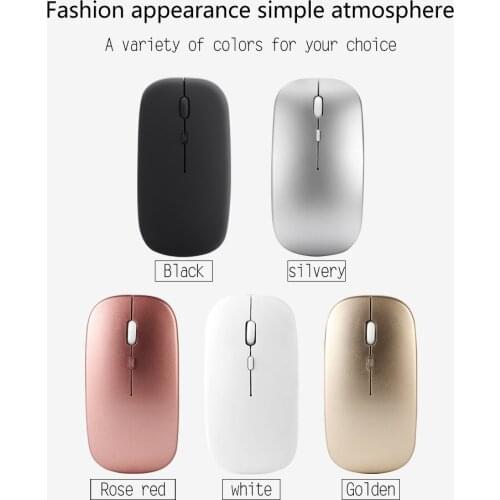 New2.4G Wireless Charging Mouse Rechargeable Computer Mouse M80 Ultra-Thin Silent Mute Mice For Home Office Notebook Mouse