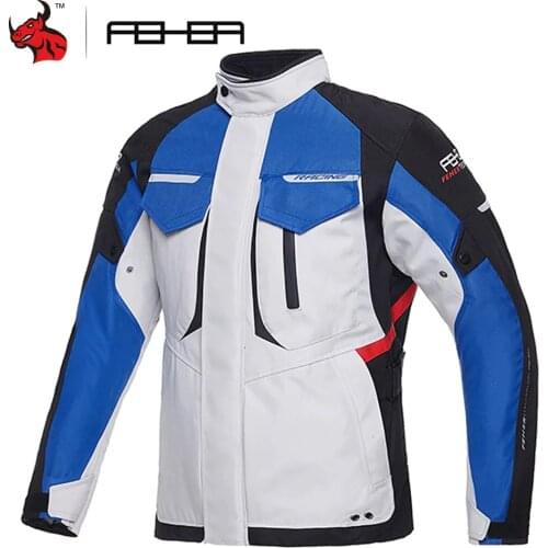 FEHER New Motocross Jacket Waterproof Motorcycle Jacket Man Motorbike Biker Riding Moto Jacket Windproof Moto Protection