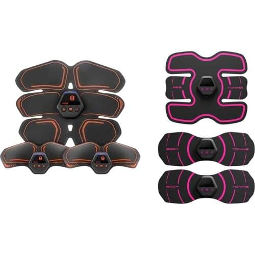 H7JC Portable Abdominal Trainers Muscle Stimulator Arm Leg Waist Fitness Exercise