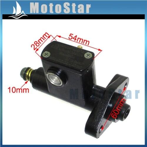 Aftermarket Hydraulic Brake Master Cylinder For 90cc 110cc 125cc Go Kart ATV Quad 4 Wheeler Sunl Buggy